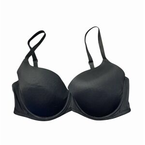 PINK by Victoria's Secret 34DD Wear Everywhere Lightly Lined T-Shirt Bra Black